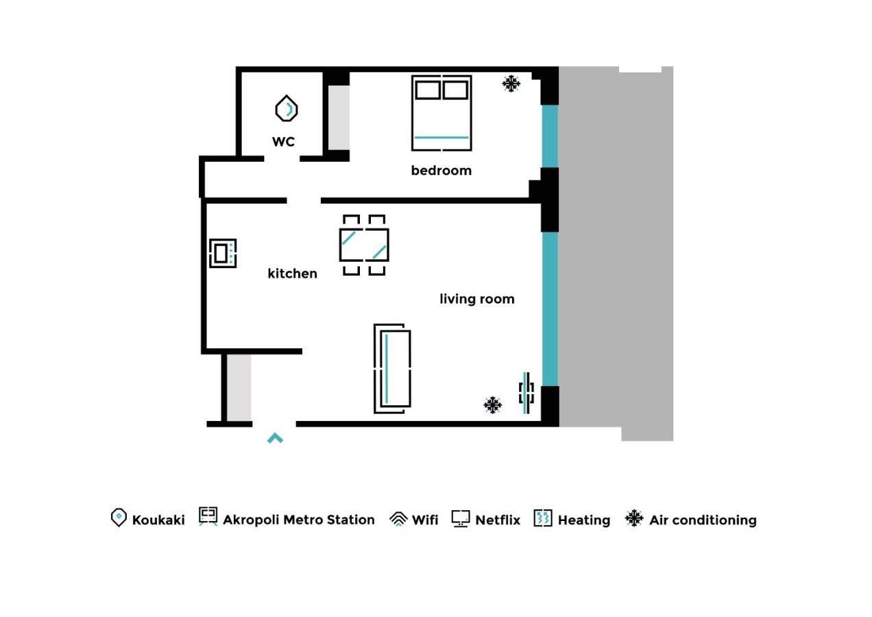 Modern 1Bd Apartment Close To The Acropolis Museum By Upstreet 雅典 外观 照片